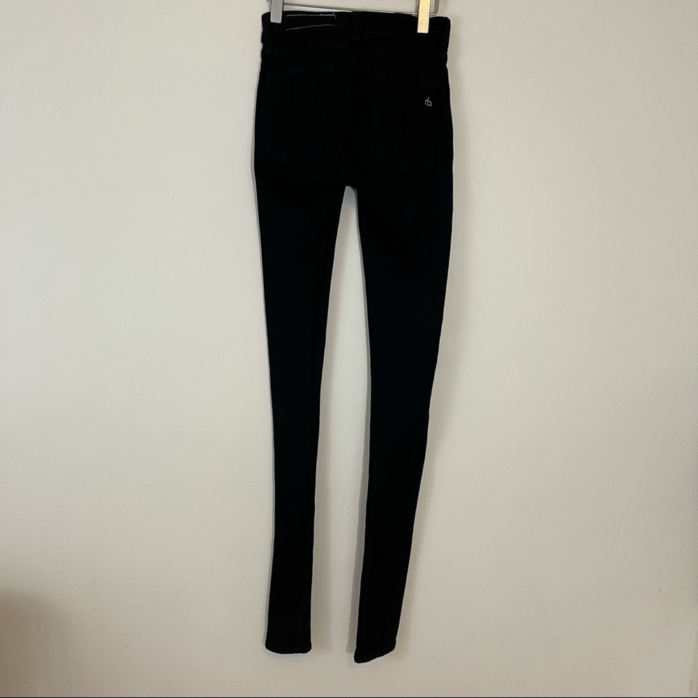 RAG & BONE Black Legging Skinny Jeans - Picture 7 of 12